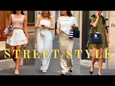 Street Style Inspiration from Milan: Must-Have Summer Trends & Elegant Looks with an Old Money Touch