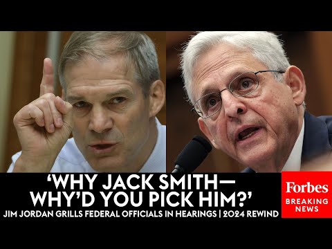 Jim Jordan Grills AG Merrick Garland, FBI's Wray, Dr. Fauci, And More | 2024 Rewind