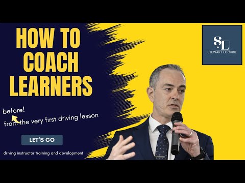 How To Coach Learners On The First Driving Lesson