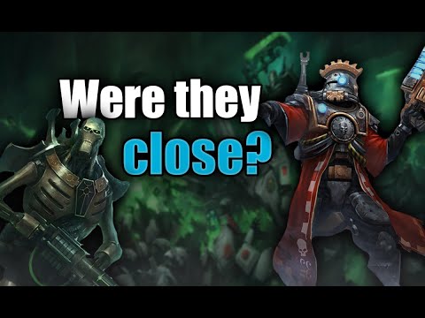 How does humanities Dark Age tech compare to the Necrons? | Warhammer