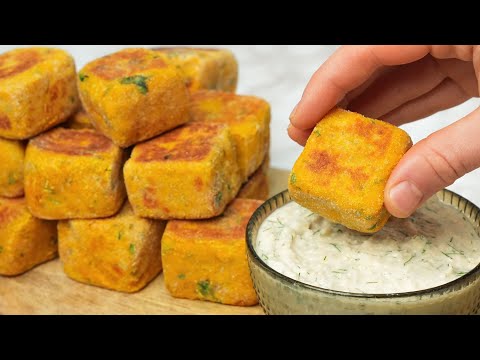 Pumpkin and 250 g Chickpeas! Healthy High Protein Snack! No Oven!