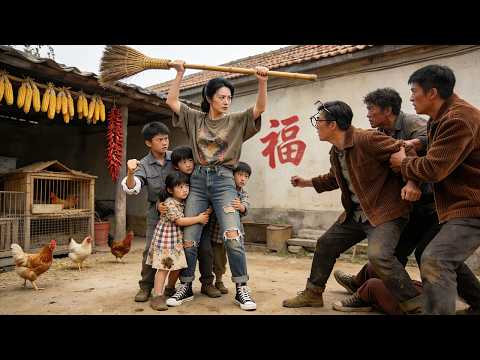 Uni student→80s mom of 5, kicks villains, guards family!#shortdrama  #counterattack  #twist