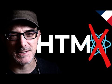 HTMX, l'anti Framework JS (vs React)