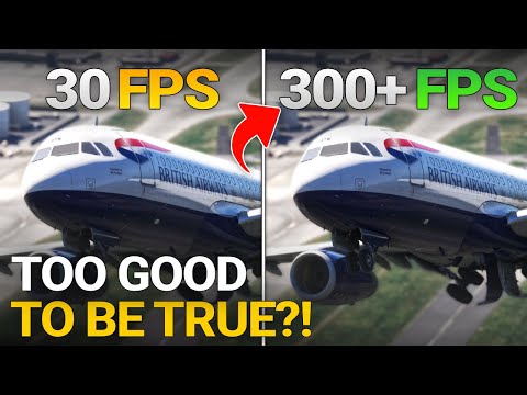 Lossless Scaling in MSFS 24 - 20x Frame Gen With Any GPU?!