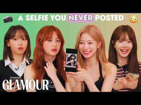 LE SSERAFIM Reveal What's On Their Phones | Glamour