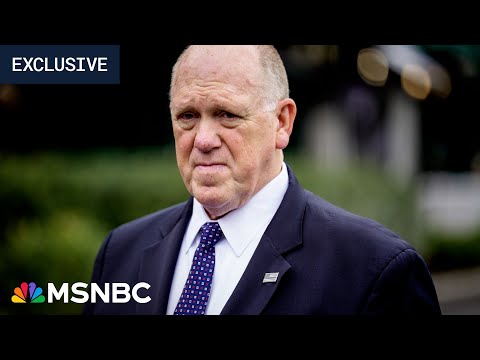 Tom Homan investigated for accepting $50,000 from undercover FBI agents. Trump's DOJ shut it down.