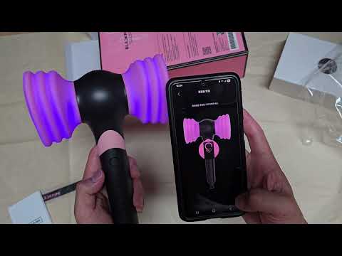Blackpink Lightstick Special Edition unboxing (Deadline World Tour 2025)