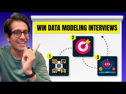 The Easiest Way to Ace the Data Modeling Interview: A 3-Step Guide