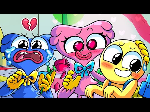 KISSY FALLS in LOVE of PLAYER! - Poppy Playtime Animation