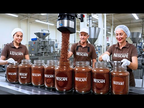 How Instant Coffee Is Made In Factory