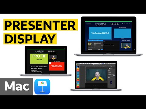 How Do I Use Presenter Display in Keynote on Mac?