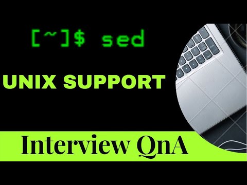 Unix powerful command 'sed' | Unix Interview Questions and Answers | advance unix command utility