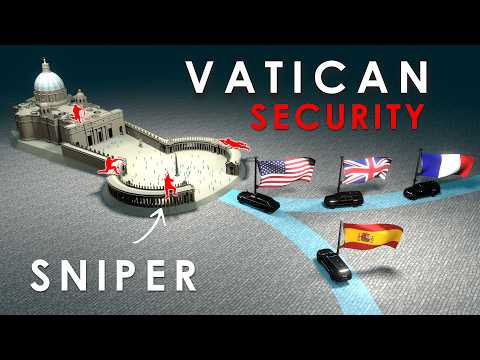 Vatican City Pope Security Explained #trump #popefrancis #vatican