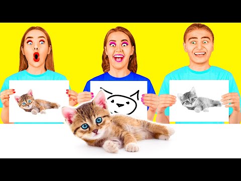 Who Draws It Better? Take the Prize | Drawing Hacks by RaPaPa Challenge