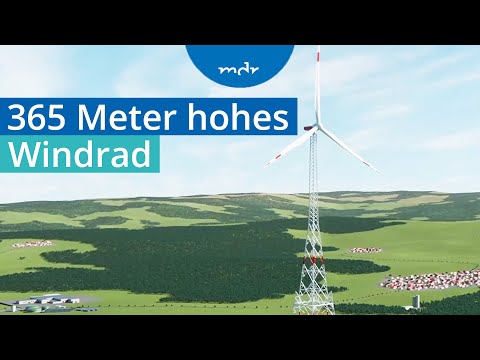 Höchste Windkraftanlage der Welt: Großprojekt in der Lausitz | Umschau | MDR