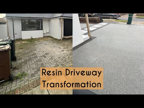 RESIN BOUND DRIVEWAY TRANSFORMATION | RESIN DRIVEWAY TIMELAPSE | Kerry Whelpdale