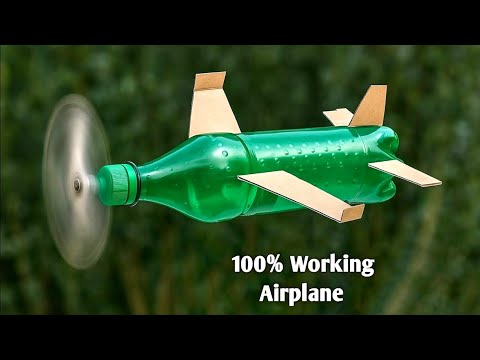 How to make a airplanes from used bottles | Making airplanes from bottles brings unexpected results