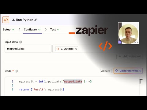 Code by Zapier (Python) - How to start using it