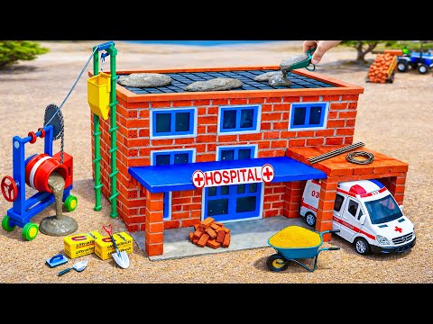 Thief Caused House Fire - Building a Strong Fireproof Modern Hospital with Brick and Cement