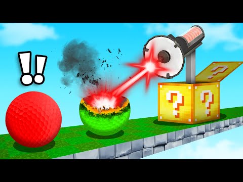 We Got TROLLED By LUCKY BLOCKS In Golf it!
