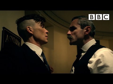 Tension builds for gang leader Tommy Shelby at the asylum | Peaky Blinders - BBC Trailers
