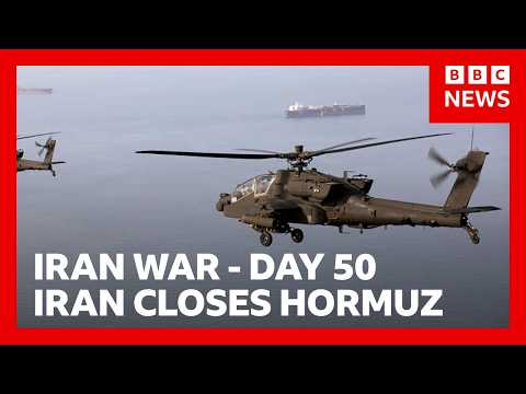 Ships report attacks in Strait of Hormuz after Iran closes vital waterway again | BBC News