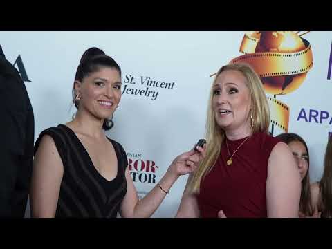 Angela Asatrian Red Carpet Interview - 28th Arpa International Film Festival