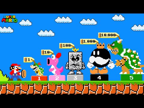 Mario Can BUY all Bosses in Super Mario Bros.