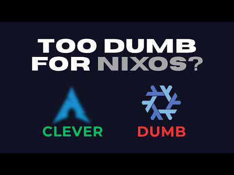 NIXOS: The OS I just CAN'T QUIT! // It's not YOU, it's ME