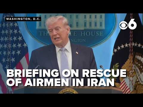 'Like finding a needle in a haystack' says Trump on Iran rescue