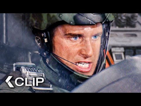 Taking Out The UCAV - Stealth Clip (2005) Jamie Foxx, Jessica Biel