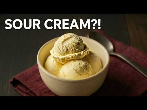 Sour Cream Ice Cream – A Rich, Tangy Costa Rican Twist