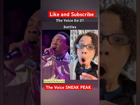 NBC’s The Voice Season 27 Battles REACTIONS #thevoiceseason27 #thevoicebattles
