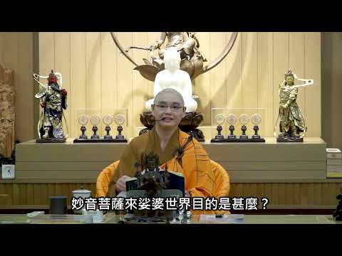 菩薩為何來往娑婆世界 - 令眾生看到佛身相好、菩薩莊嚴，望眾生欣仰佛乘佛果，生一念善因或種子：法忍法師開示【有字幕】