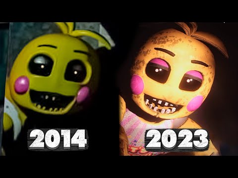 What Was FNAF 2 Like? And Its Awesome Remakes. (FNAF 2 Review/ CNaF2/ Rewriten 87/ Another Fangame.)
