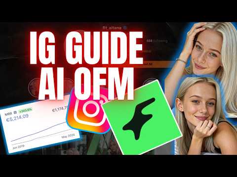 AI OFM MARKETING | Start & Grow Your IG FULL GUIDE