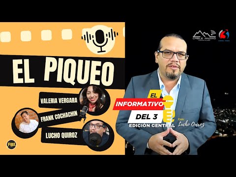 ¡𝗘𝗟 𝗣𝗜𝗤𝗨𝗘𝗢! EN VIVO - LUNES 15 Con Valeria, Frank y Lucho.