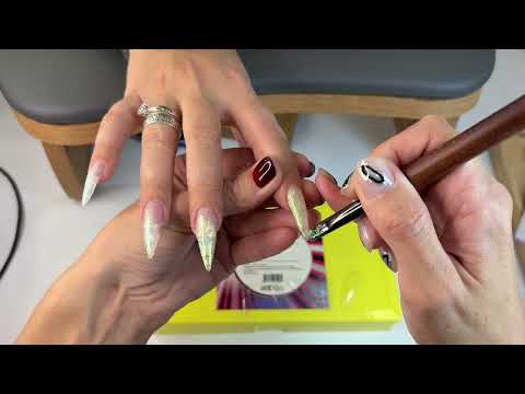 --Как нарастить ногти ? Опил формы+дизайн