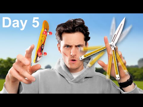 I Tried To Master 5 Skill Toys In 5 Days