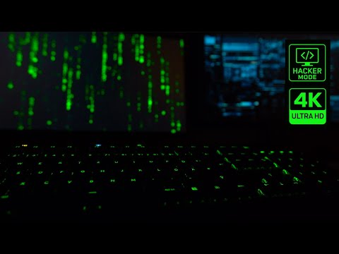 0x04 Hacker Workspace Ambience — Dark Tech Coding Music [4K]