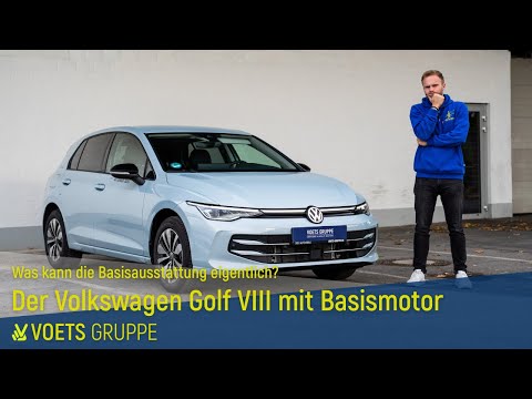 VW Golf 8 with entry-level engine - What the basic equipment really offers | VOETS GROUP