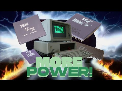 Watch Me Supercharge a Vintage PC for Gaming! (XT to 486!)