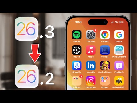 How to Downgrade iOS 26.3 to iOS 26.2
