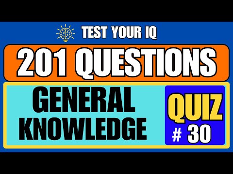 THINK YOU'RE A KNOW-IT-ALL?CAN YOU ANSWER ALL THE QUESTIONS  CORRECTLY? quiz #30