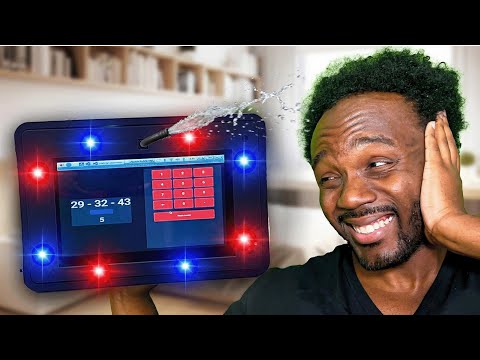 I Built An Alarm Clock That IS IMPOSSIBLE To Sleep Though!