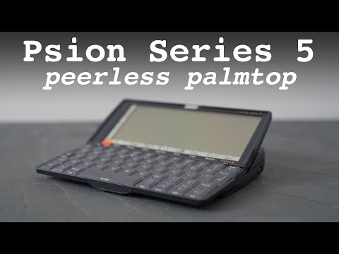 Psion Series 5: the BEST portable computer? 1997 RETRO REVIEW!