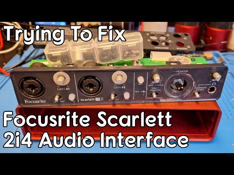 Trying To Repair - Overvoltage Focusrite 2i4