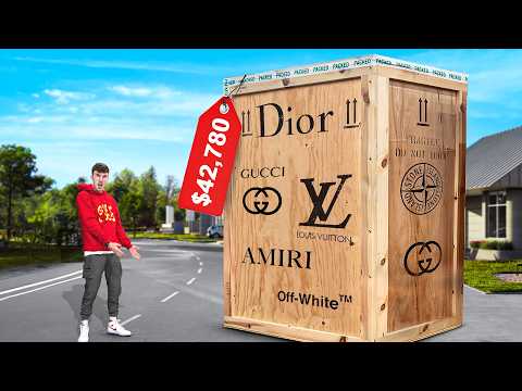 Unboxing a $42,780 Designer Clothing Mystery Box