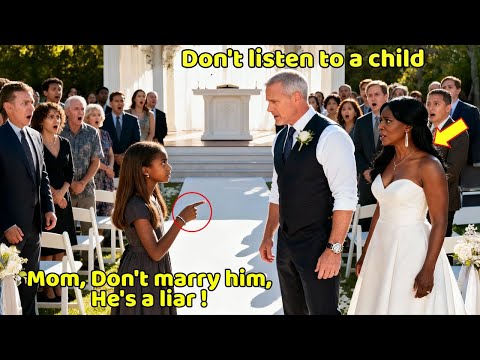 Black Girl Interrupted Her Mother's Wedding at the Altar — What She Said Made Groom Run