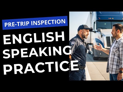🚚 40 ENGLISH Phrases to Explain Your PRE-TRIP INSPECTION